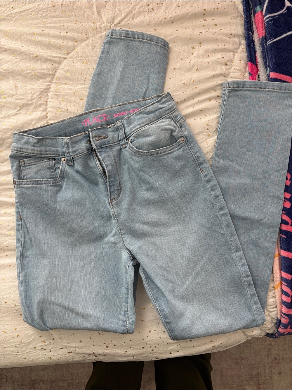 The Children's Place Light Blue Skinny Jeans for Kids
